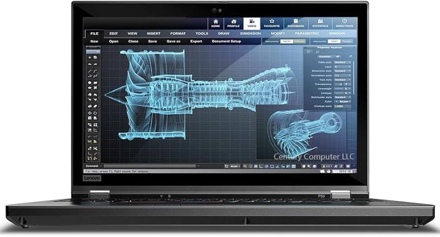 Renewed Lenovo ThinkPad P53 Mobile Workstation Intel Core i7 9th Gen 15.6" FHD Webcam Windows 10 With 90 Days Warranty
