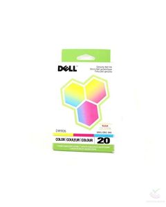 GENUINE Dell Series 20 Color Ink Cartridge in original retail box Y859H For Dell DW905 P703W Sealed retail box