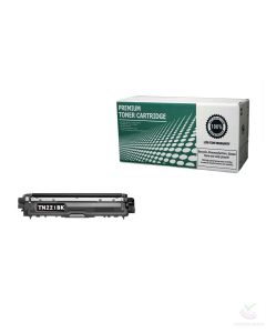 Remanufactured Toner Cartridge BRTN221BK Replacement for Brother TN221BK Used for Brother HL-3140CW HL-3150CDW HL-3170CDW MFC-9130CDW MFC-9140CDN MFC-9330CDW MFC-9340CDW Series Black 2,500