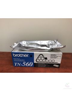 Genuine Factory Sealed Bag Brother TN-560 High Yield Black Toner Cartridge