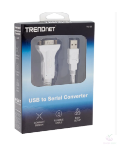 TRENDnet TU-S9 USB to Serial Converter USB 1.1 to RS-232 Male DB9 Serial Cable