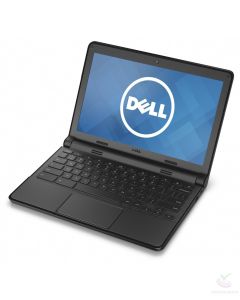 Renewed Dell Chromebook 11 3120 P22T Celeron N2840 2GB RAM 16GB SSD Touch Black 12" 1366x768 Webcam JM With 30 Days Return, 90 Days Exchange Warranty