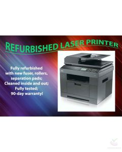 Renewed Dell 2335DN 2335 Laser Printer Copier Fax Scanner 01NCHC With Toner & 90 days warranty