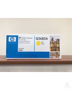 Genuine HP Q2682A Yellow Toner Cartridges for 3700 in the Sealed Original Box