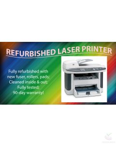 Renewed HP LaserJet M1522nf M1522 Laser All-in-One Machine Printer Copier Scanner Fax CB534A USB|Network  With 90 Days Warranty