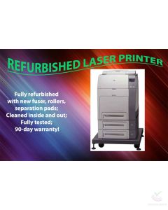 Renewed HP Color LaserJet 4700DTN 4700 Q7494A Laser Printer with toner & 90-Day Warranty