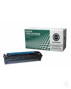Remanufactured Toner Cartridge HPCB541A Replacement for HP CB541A Used for HP Color Laserjet CP1215/1515/1518 CM1312 Series Cyan 1,400