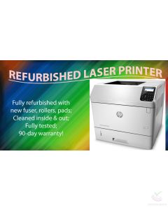 Renewed HP LaserJet Enterprise M605N M605 Laser Printer E6B69A With Existing Toner & 90 days warranty