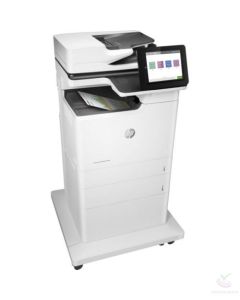 Renewed HP LaserJet Enterprise Flow MFP M631 M631z Multifunction Printer J8J65A With 90-day warranty With 3x550 feeder and stand
