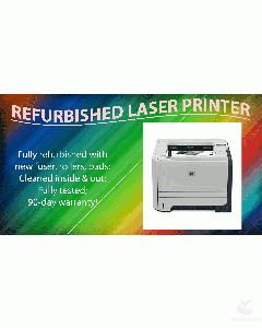 Renewed HP LaserJet P2055DN P2055 Laser Printer CE459A With Existing Toner & 90 days warranty