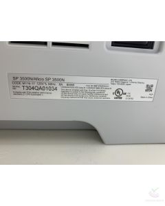 Renewed Ricoh SP3500N Laser Printer With Existing toner and 90 Days warranty