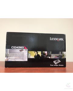New Genuine C5340MX Magenta Toner Cartridge For Lexmark C534 Extra High Yield 7K