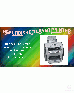 Renewed HP LaserJet M1319F M1319fF Laser Printer Copier Fax Scanner CB536A USB|Network  With 90 Days Warranty