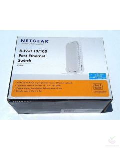 NETGEAR 8-Port Fast Ethernet Switch (FS608) 