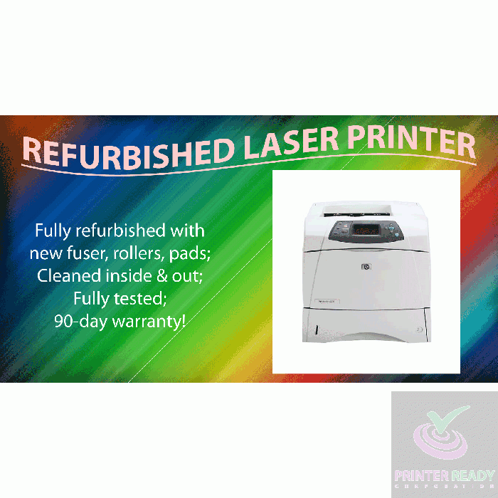 Renewed HP LaserJet 4200 Laser Printer Q2425A With Existing Toner & 90 days warranty