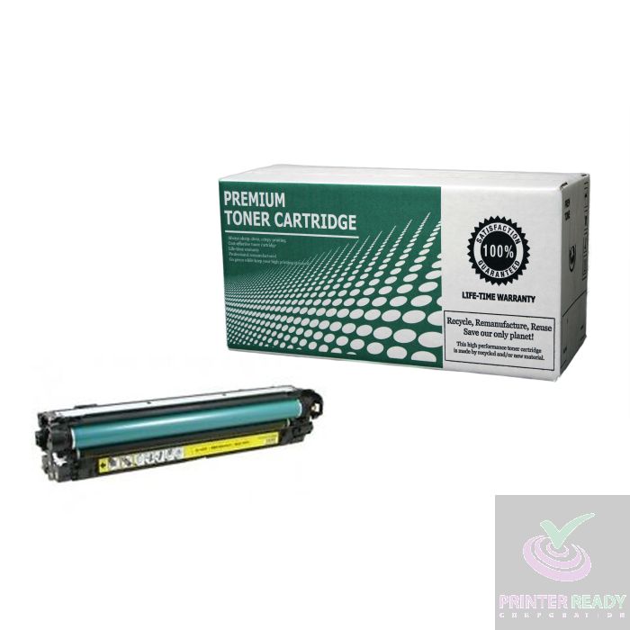 Remanufactured Toner Cartridge HPCE272A Replacement for HP CE272A Used for HP Color Laserjet CP5525 Canon LBP-9600 9500 9100 Series Yellow 15,000