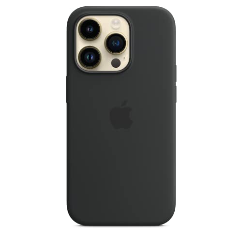 Apple iPhone 14 Pro Silicone Case with Magsafe-midnight