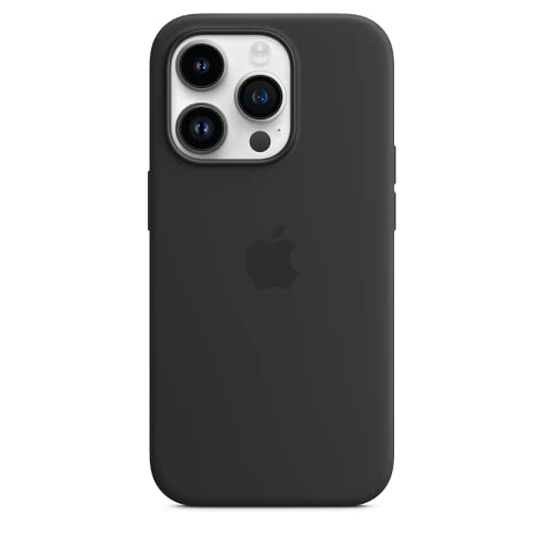 Apple iPhone 14 Pro Silicone Case with Magsafe-midnight