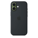 Apple Silicone Fitted Hard Shell Case with MagSafe for iPhone 17 - Black