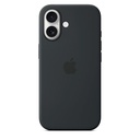 Apple Silicone Fitted Hard Shell Case with MagSafe for iPhone 17 - Black