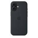 Apple Silicone Fitted Hard Shell Case with MagSafe for iPhone 17 - Black