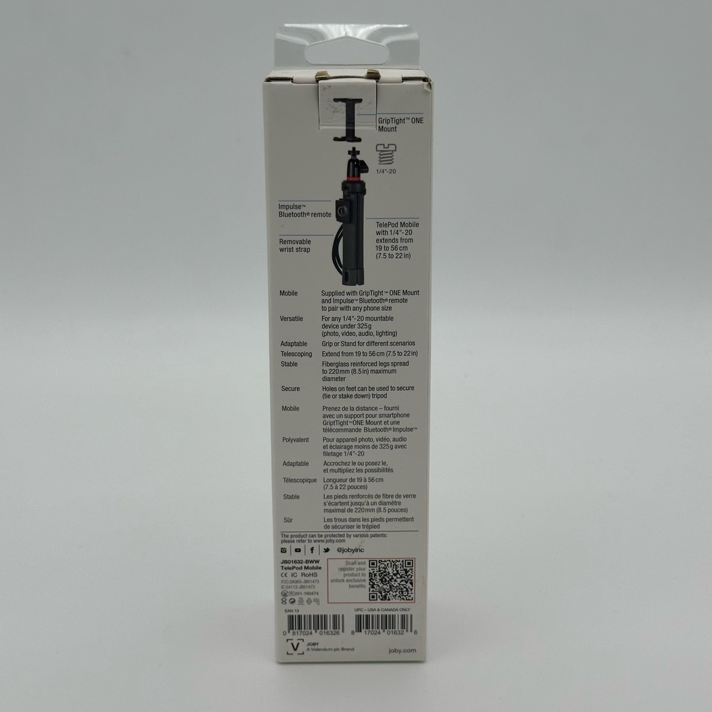 JOBY TelePod Mobile Tripod and Selfie Stick - Image 2