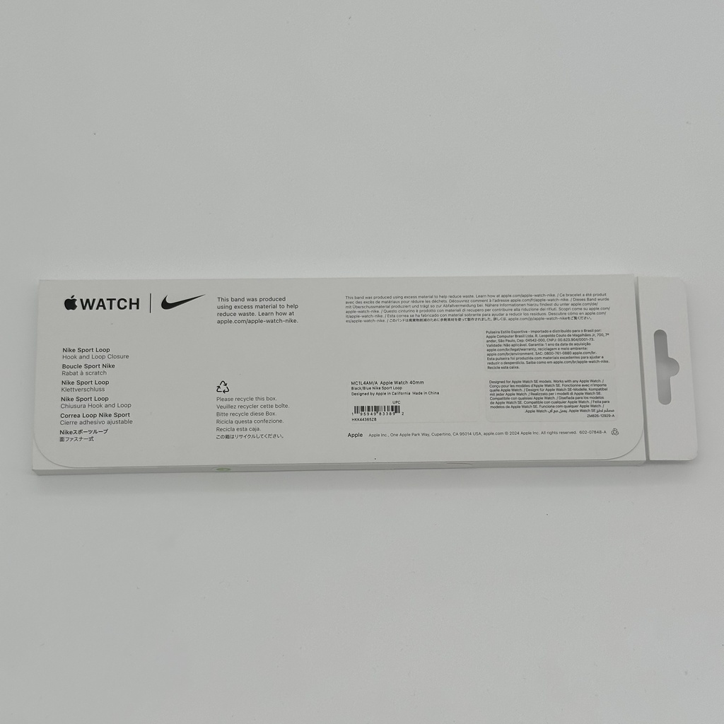 Apple Watch 40mm Black/Blue Nike Sport Loop - Image 2