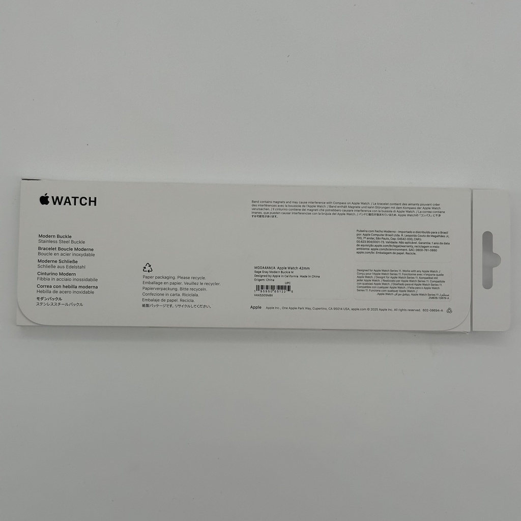 Apple Watch 42mm Sage Gray Modern Buckle - Medium - Image 2