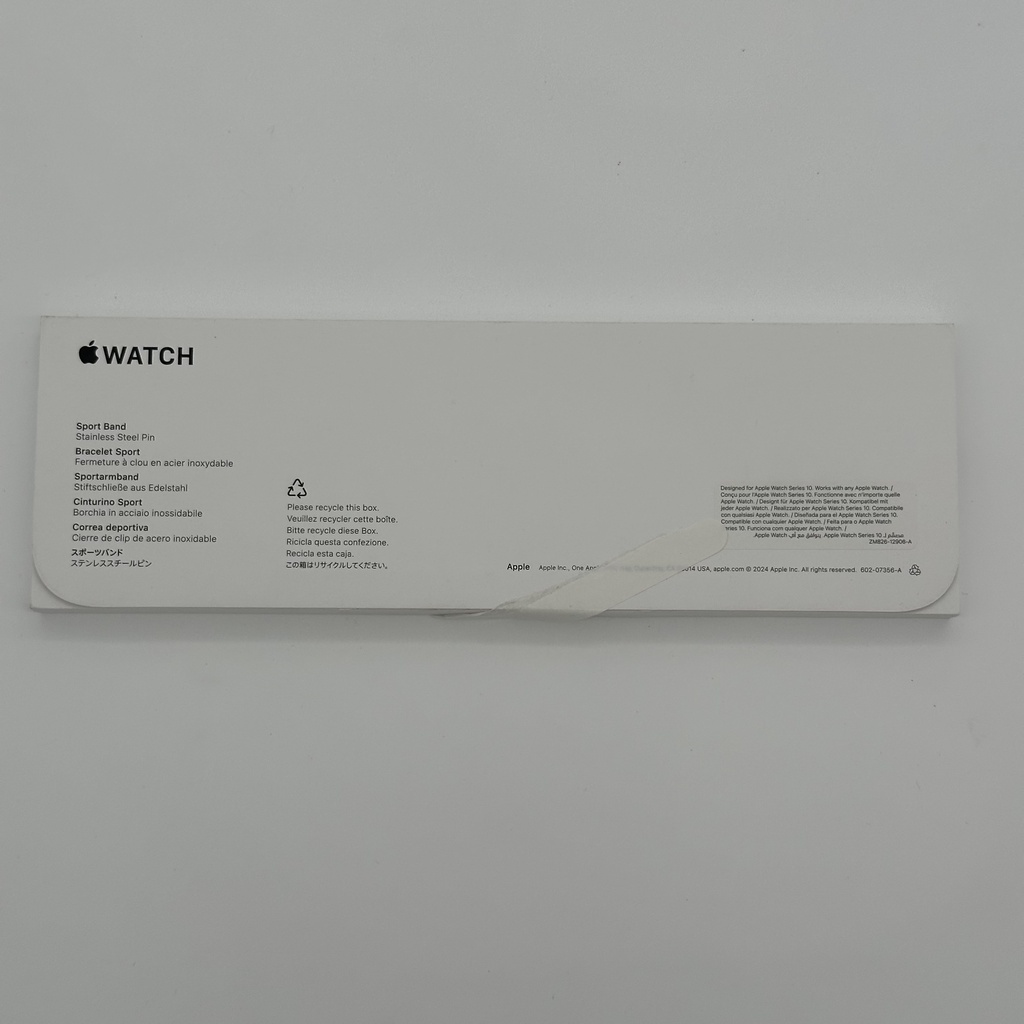 Apple Watch 42mm Starlight Sport Band - S/M - Image 2