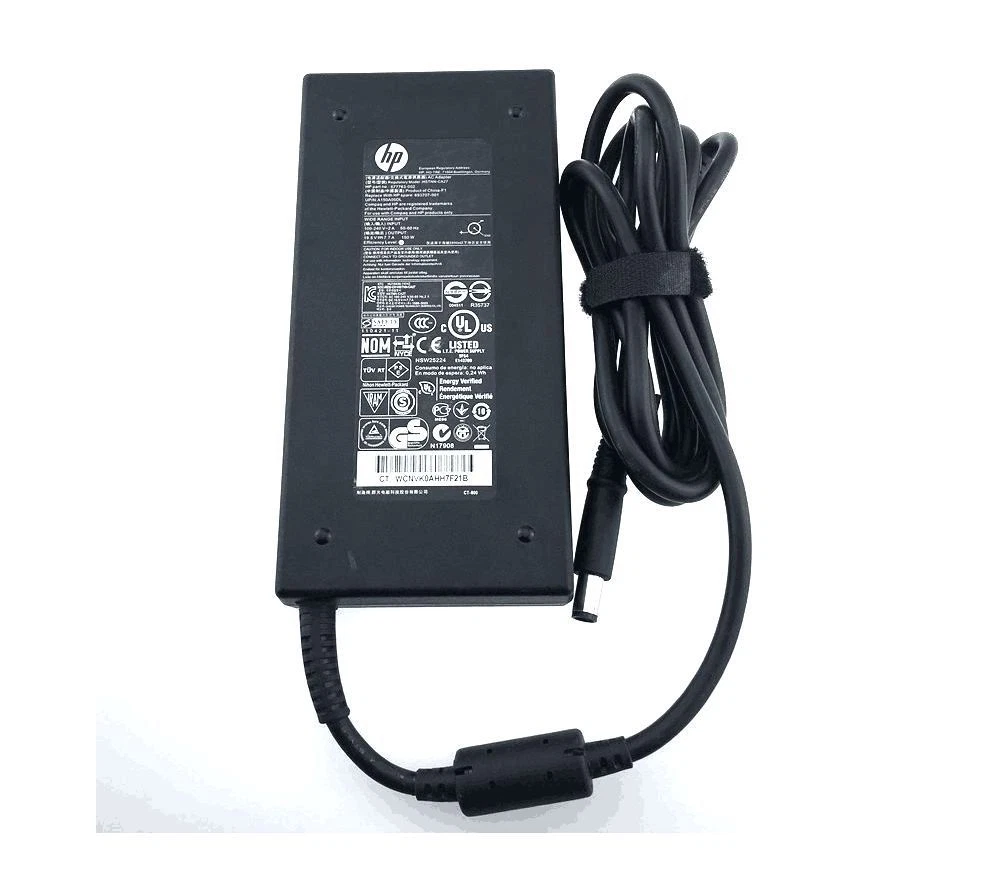 [AC-HP150W-BT] AC Adapter 150W Blue Tip 19.5V 7.7A For HP Elitebook 8560W 8730W 8740W 8760W Mobile Workstation With Power Supply Cord 