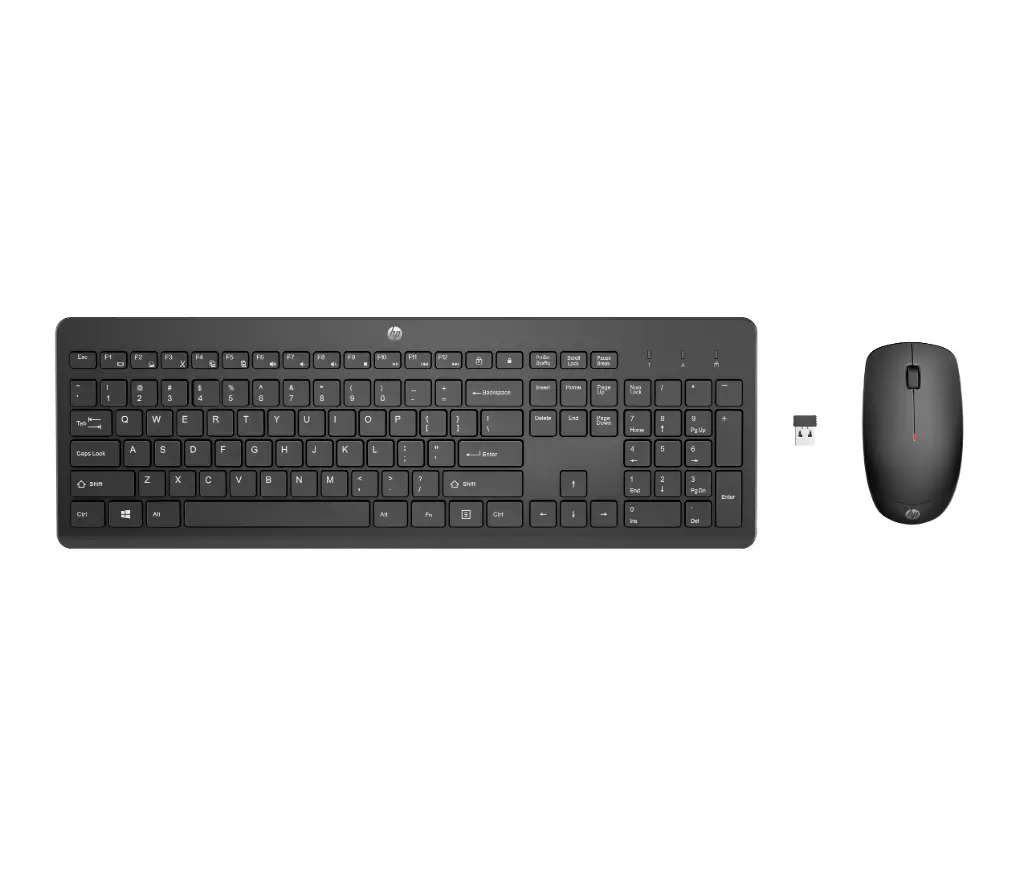 [HP-18H24AA] HP 230 Wireless Mouse and Keyboard Combo 18H24AA#ABA With 90 Days Warranty