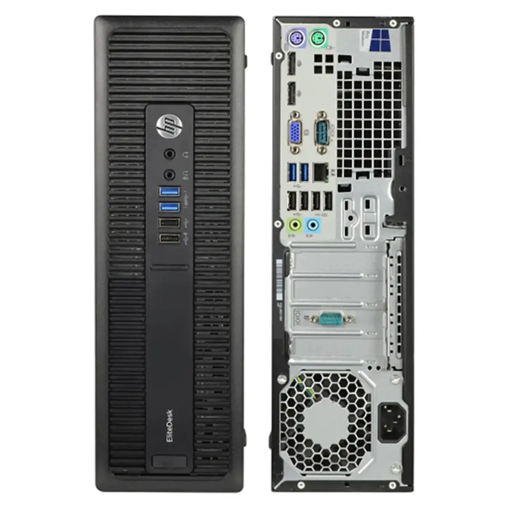 Renewed HP EliteDesk 800 G1 SFF Desktop PC Intel Core i5 i7 4th Gen Windows 10 With 90 Days Warranty 