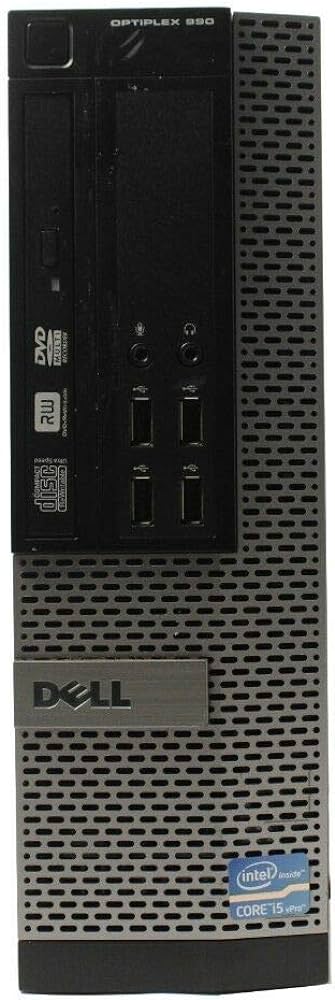 [DLOP990S-i5-2400] Renewed Dell OptiPlex 990 SFF Desktop PC Intel Core i5 i7    2nd Gen Windows 10 With 90 Days Warranty (Intel Core i5-2400 @ 3.10GHz)