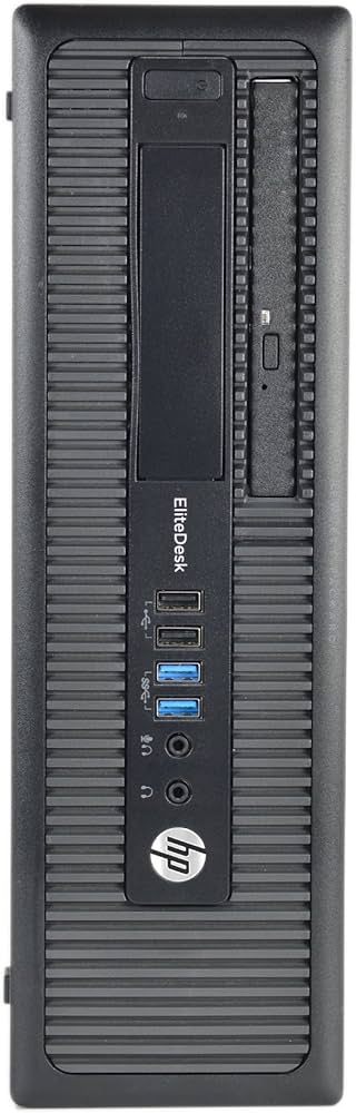 Renewed HP EliteDesk 800 G1 SFF Desktop PC i7-4770 8Gb RAM 500GB HDD Windows 10  With 30 days Return, 90 Days Exchange