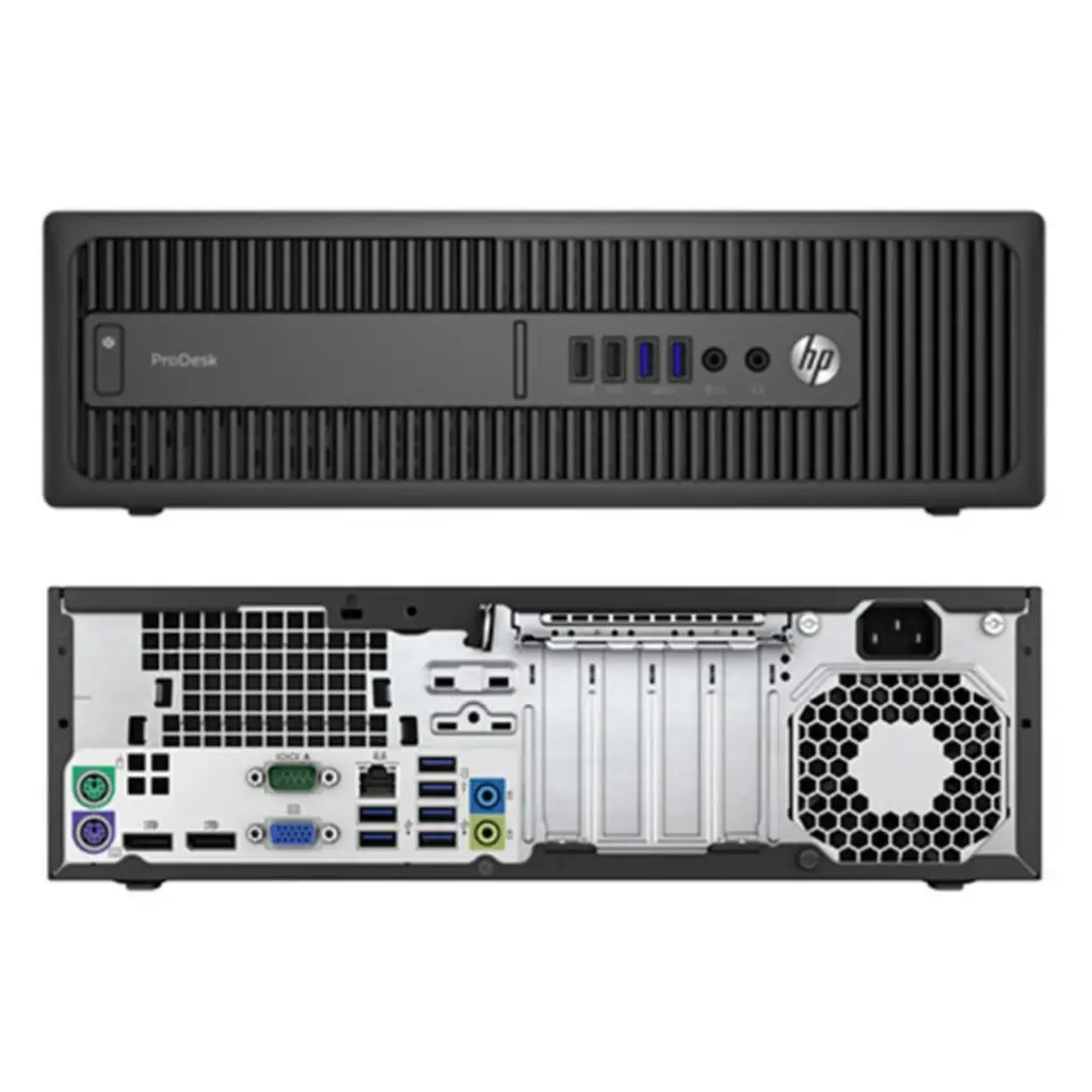Renewed HP Compaq Elitedesk 600 G2 SFF Desktop PC i5-3570 8Gb RAM 500GB HDD Windows 10  With 30 days Return, 90 Days Exchange