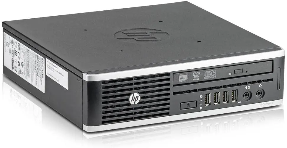 [HPCPE8300US-i5-3470S] Renewed HP Compaq Elite 8300 Ultra Slim Desktop PC Intel Core i5 i7 3rd Gen Windows 10 With 90 Days Warranty (Intel Core i5-3470S @ 2.90GHz)