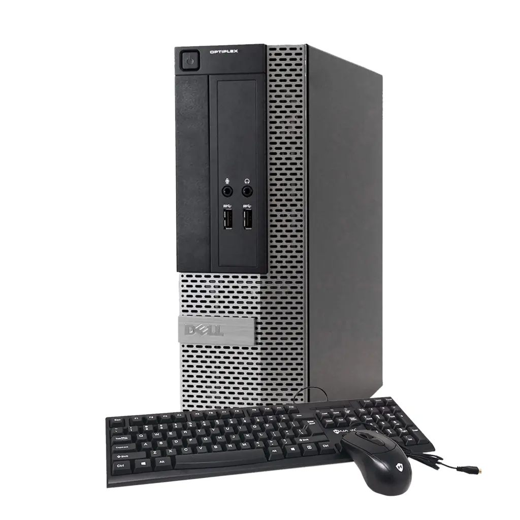 [DLOP3020S-i5-4590] Renewed Dell OptiPlex 3020 SFF Desktop PC Intel Core i5 i7 4th Gen Windows 10 With 90 Days Warranty  (Intel Core i5-4590 @ 3.30GHz)