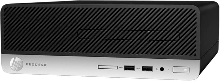 [HPPD400G5S-i5-8500] Renewed HP ProDesk 400 G5 SFF Desktop PC Intel Core i5 Pentium 8th Gen Windows 10 With 90 Days Warranty (Intel Core i5-8500 @ 3.00GHz)