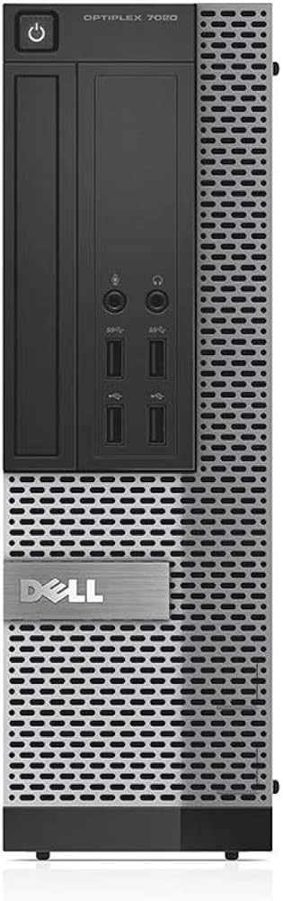Renewed Dell OptiPlex 7020 SFF Desktop PC i5-4590 8GB RAM 500GB HDD Windows 10 With 30 days Return, 90 Days Exchange