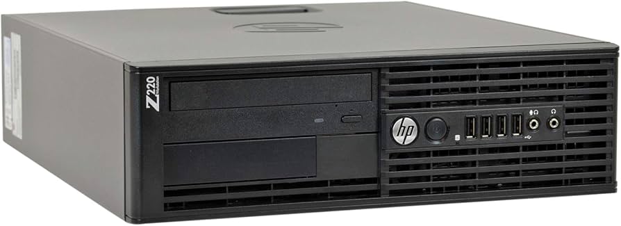 Renewed HP Z220 SFF Workstation Desktop PC Intel Core i5 i7 3rd Gen Windows 10 With 90 Days Warranty