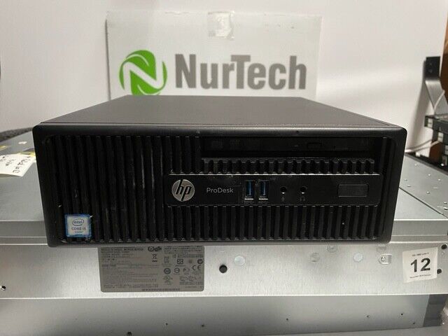Renewed HP ProDesk 400 G3 SFF Desktop PC i5-6500 8GB RAM 500GB HDD Windows 10 With 90 Days Warranty