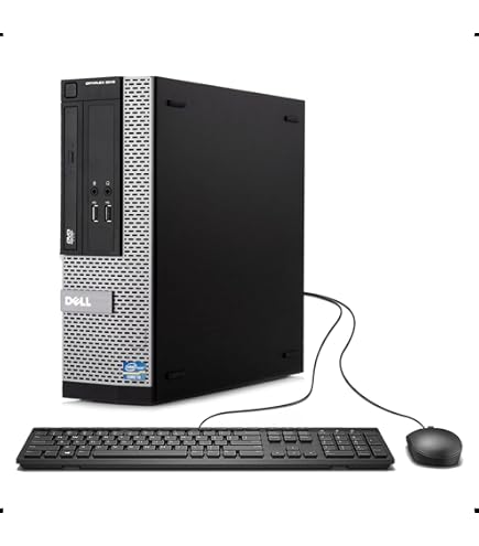 Renewed Dell OptiPlex 3010 SFF Desktop Computer Intel Core i5 i7 3rd Gen Windows 10 With 90 Days Warranty 