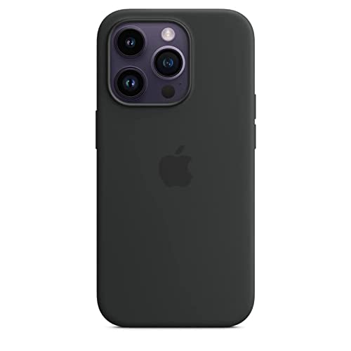 Genuine and new - Apple iPhone 14 Pro Silicone Case with Magsafe - midnight - MPTE3ZM/A