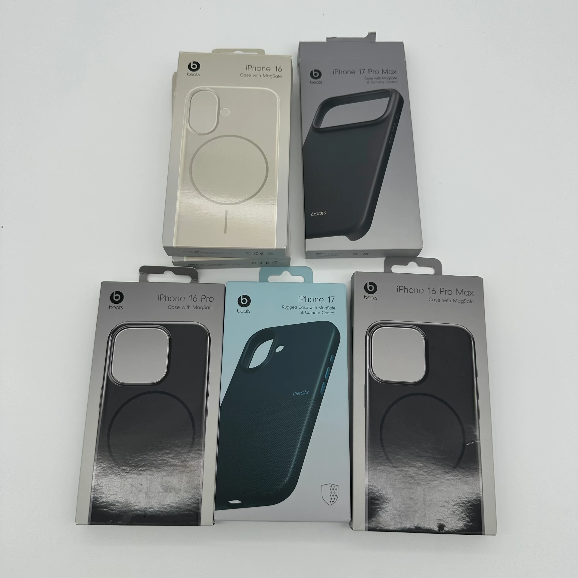 New Beats Apple iPhone cases with MagSafe lot of 6 - iPhone 16/16 pro/16 pro max/17/17 pro max