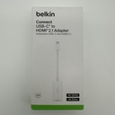 Genuine and new - Belkin Connect USB-C to HDMI 2.1 Adapter - AVC013dsWH