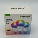 Nanoleaf Essentials Matter Smart Bulbs A19/E26 3-Pack