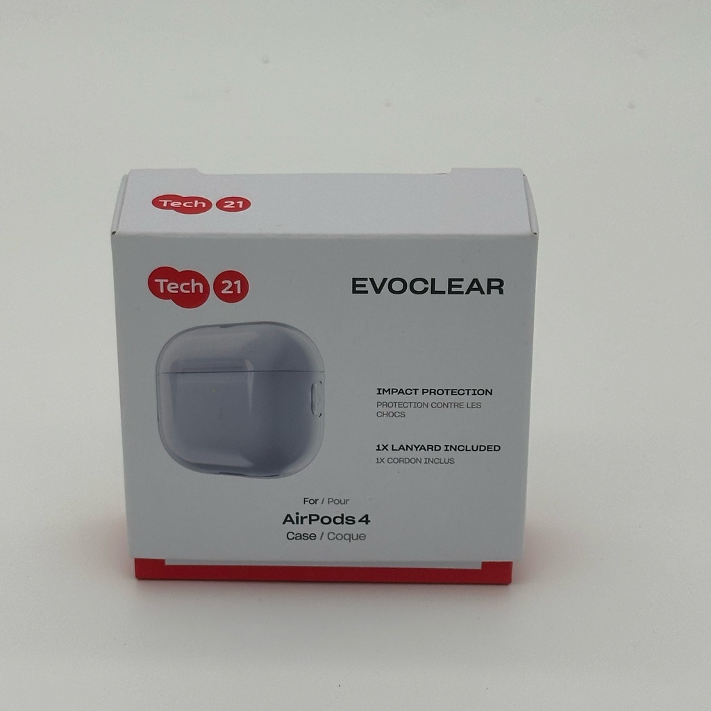 Tech21 EvoClear Case for AirPods 4