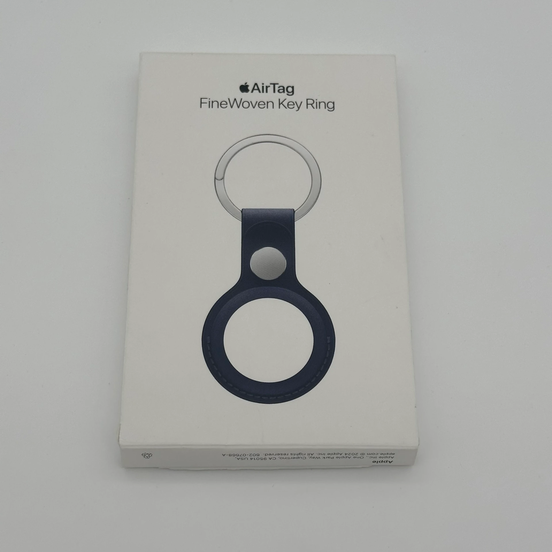 Apple FineWoven Key Ring compatible with AirTag