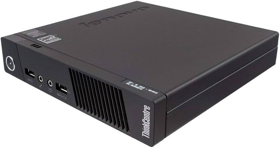 Renewed Lenovo ThinkCentre M93P Micro Desktop Intel Core i5-4570T@2.9GHz Windows 10 With 90 Days Warranty 