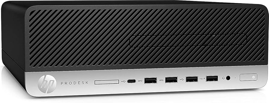 Renewed HP ProDesk 600 G4 SFF PC Intel Core i5 i7 8th Gen Windows 10 With 90 Days Warranty 